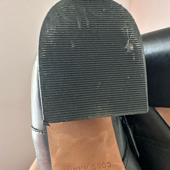 Cole Haan Women's Elyse black heeled ankle Bootie, 60mm - Picture 12 of 13